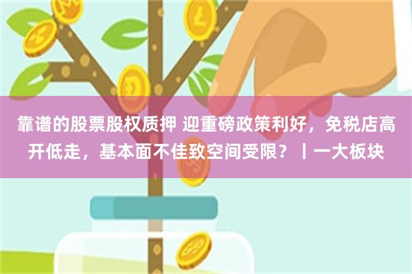 靠谱的股票股权质押 迎重磅政策利好，免税店高开低走，基本面不佳致空间受限？丨一大板块