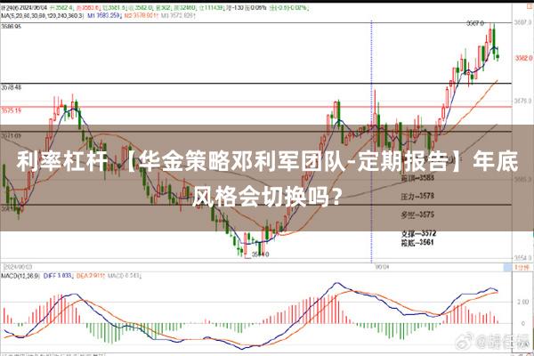 利率杠杆 【华金策略邓利军团队-定期报告】年底风格会切换吗？